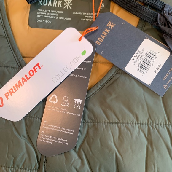 NWT Roark Chopper Vest Mens Dark Military - Picture 8 of 13